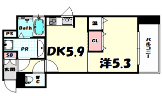 【間取り】 | ワコーレディアルクス元町