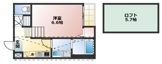 【間取り】 | ベルシャンブル | 略図の為、現状優先