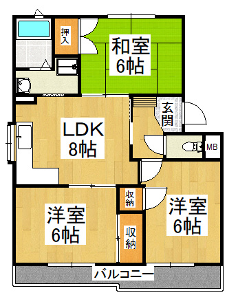 【間取り】 | メゾンハート