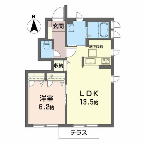 KブランシェCの間取り