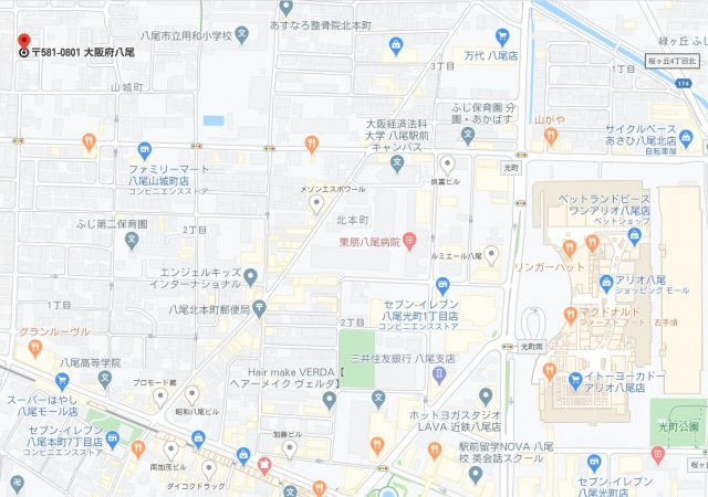 アズールの地図