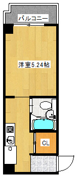 サンシティ烏丸の間取り