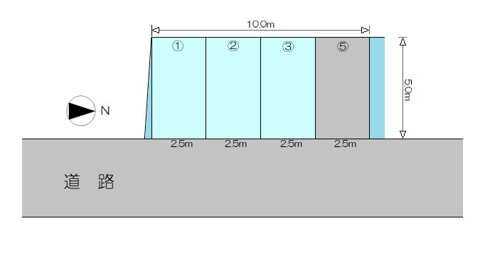 ノジマパーキングの区画図|駐車区画