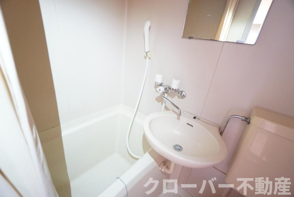 メープルハイツの浴室