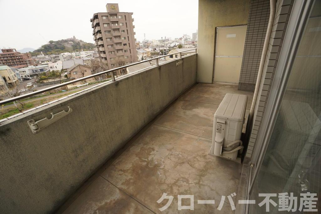 ベルメール土居のバルコニー