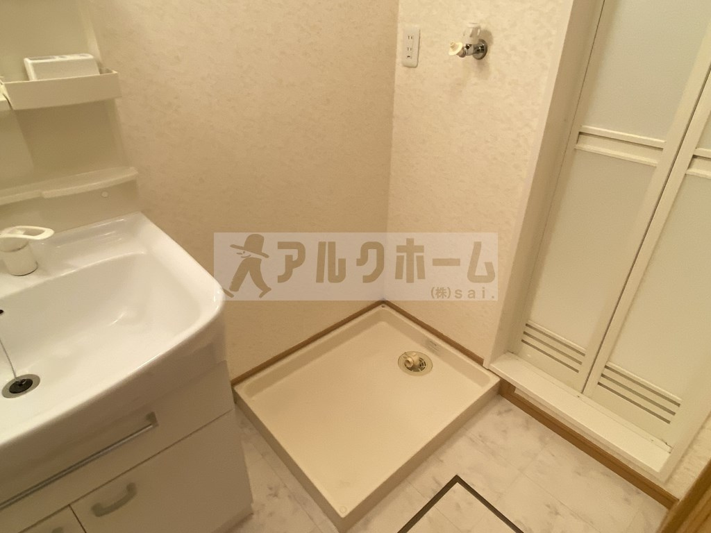 ヴィラアクティブ・エフ3の洗面所