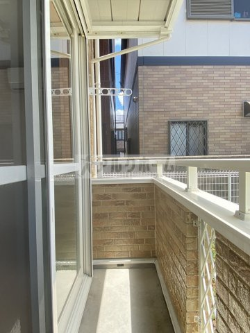 ヴィラアクティブ・エフ3のバルコニー