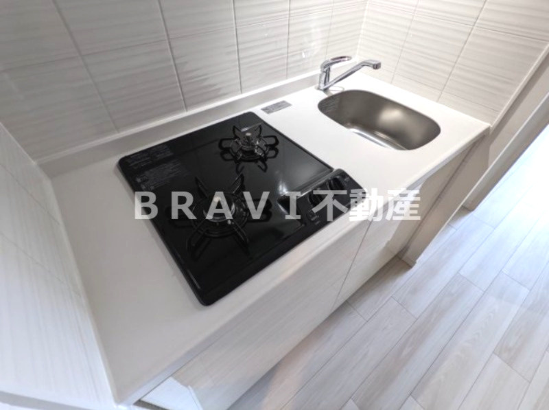 S-RESIDENCE堺筋本町Uno（エスレジデンスサカイスジホンマチウーノ）　BRAVI不動産のキッチン|【S-RESIDENCE堺筋本町Uno】キッチンでお料理をお楽しみください