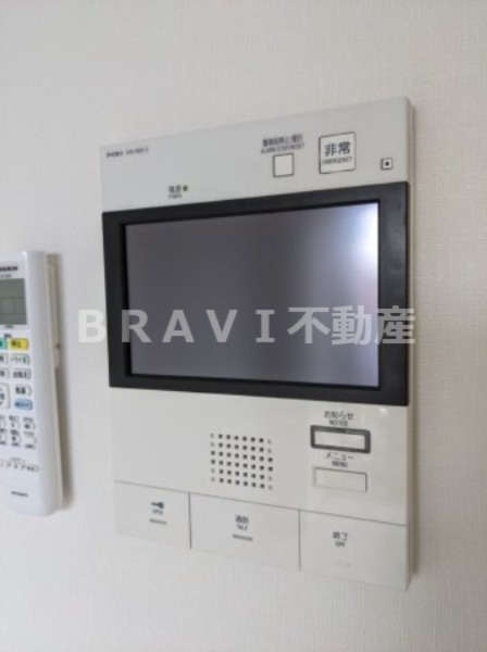 S-RESIDENCE堺筋本町Uno（エスレジデンスサカイスジホンマチウーノ）　BRAVI不動産のセキュリティ|【S-RESIDENCE堺筋本町Uno】モニター付きインターホン