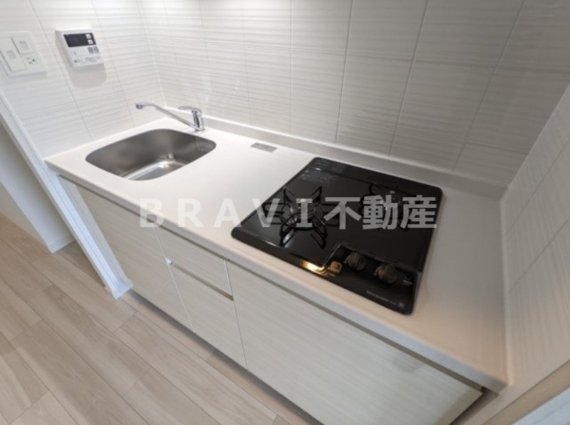S-RESIDENCE堺筋本町Uno（エスレジデンスサカイスジホンマチウーノ）　BRAVI不動産のキッチン|【S-RESIDENCE堺筋本町Uno】キッチンでお料理をお楽しみください