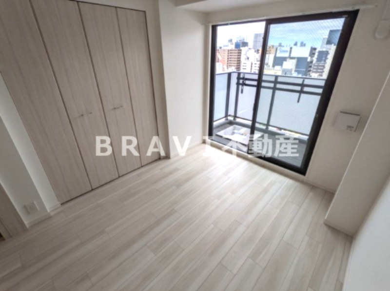 S-RESIDENCE堺筋本町Uno（エスレジデンスサカイスジホンマチウーノ）　BRAVI不動産の寝室|【S-RESIDENCE堺筋本町Uno】落ち着いた色調の寝室です