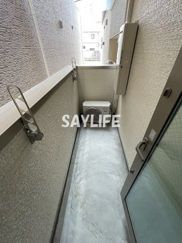 フジパレス関目Ⅱ番館のバルコニー