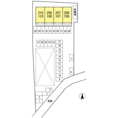 【区画図】 | エクレラージュⅡ