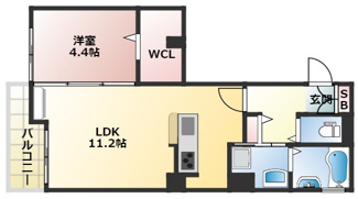 【間取り】 | グランクレール兵庫町