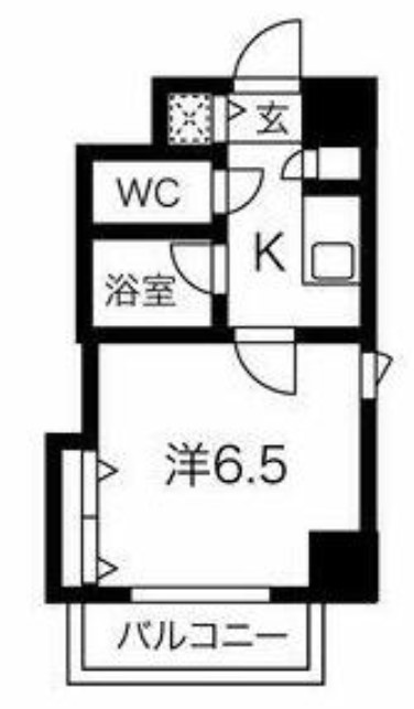 スパシエ府中駅前の間取り