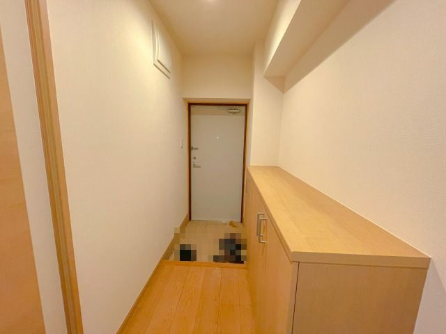 第14つくもコーポの玄関