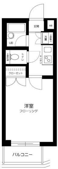 【間取り】 | ルーブル溝の口弐番館