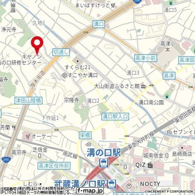 【地図】 | ルーブル溝の口弐番館