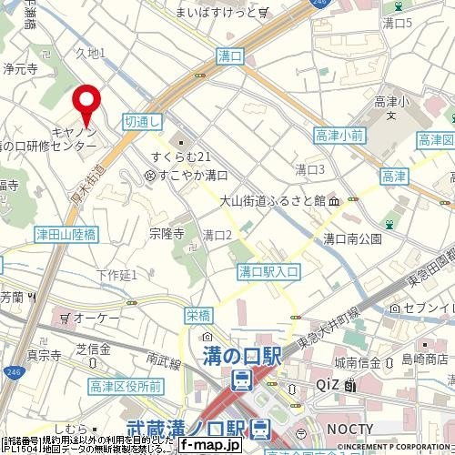 【地図】 | ルーブル溝の口弐番館