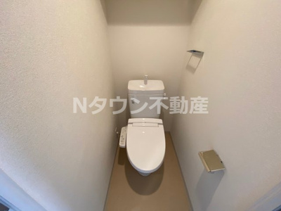 【トイレ】 | プレサンス鶴舞公園セラヴィ | 落ち着いたトイレです