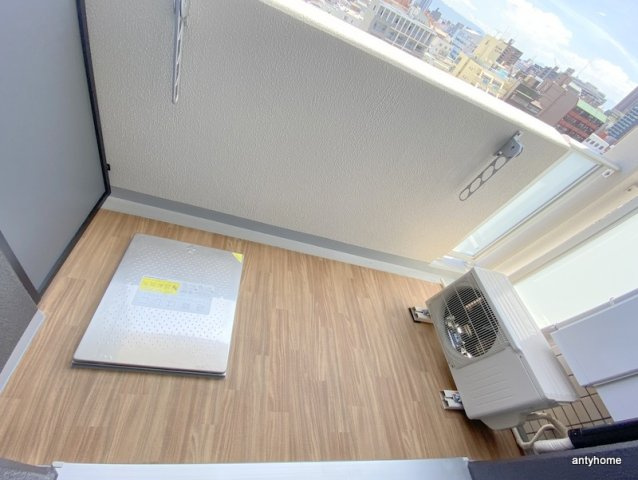 アドバンス上町台シュタット　仲介手数料無料のバルコニー