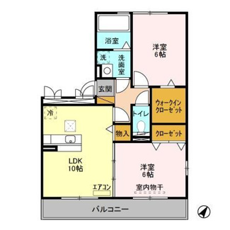 【間取り】 | ツインハーモニー Ｂ