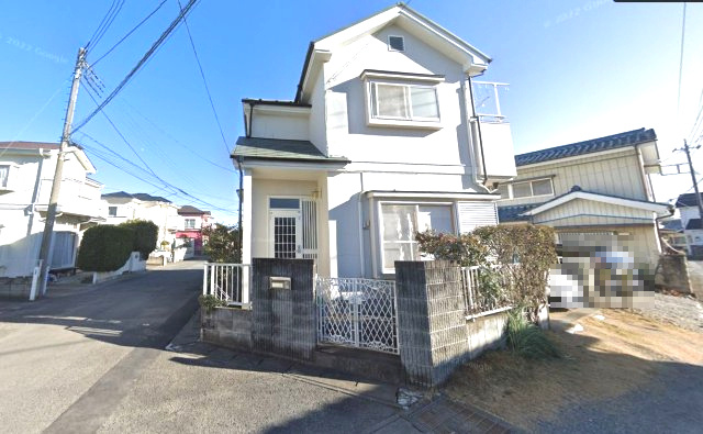 藤岡市小林　中古の前面道路含む現地写真|前面道路含む現地写真です