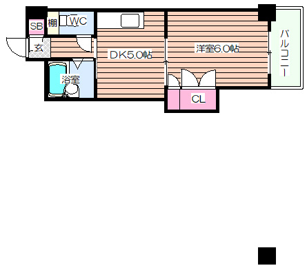 【間取り】 | 新大阪グランドハイツ北