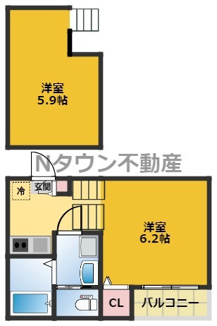 【間取り】 | Cathbharr車道 | 間取りです
