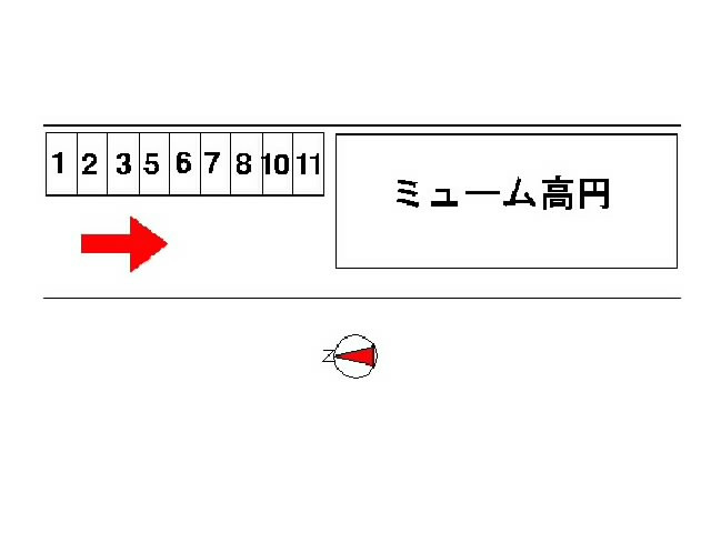 ミューム高円の区画図