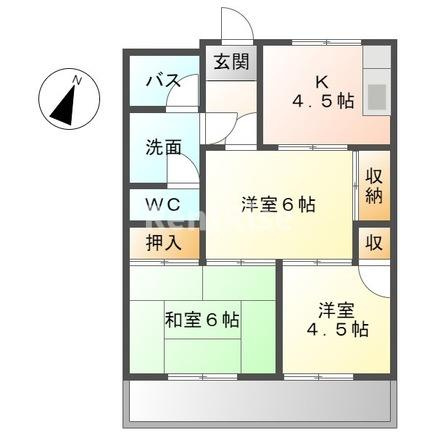 プリモ今伊勢の間取り|間取図