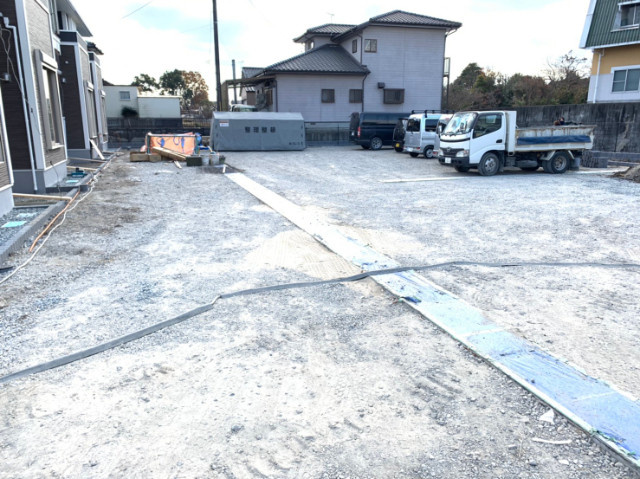 筑後市大字熊野のアパートの外観