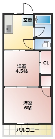 サン・ハイツの間取り
