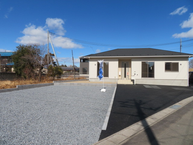 玉村町五料第９（全4棟）4号棟・平家の前面道路含む現地写真|前面道路含む現地写真です