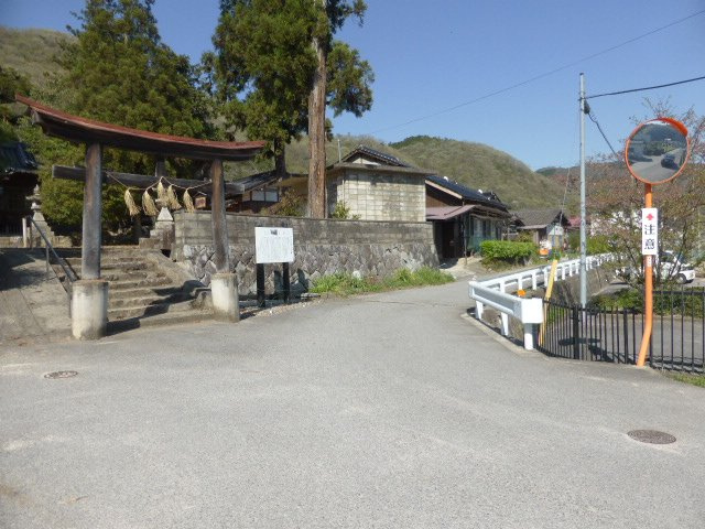久米郡美咲町　売土地49.45坪の周辺|吉ヶ原八幡神社前