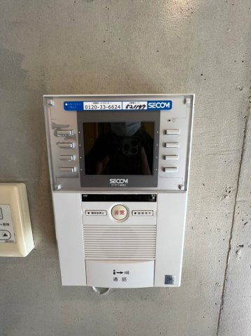 ル・シェルブルーのセキュリティ|モニター付きインターホン