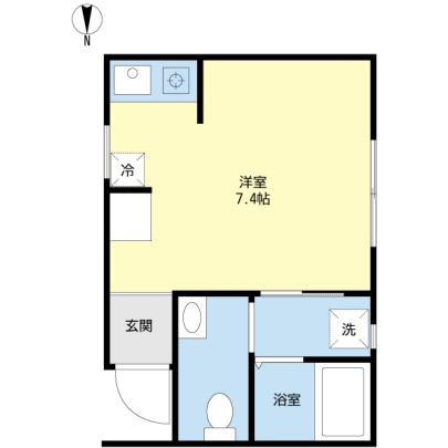 ローレル山王の間取り