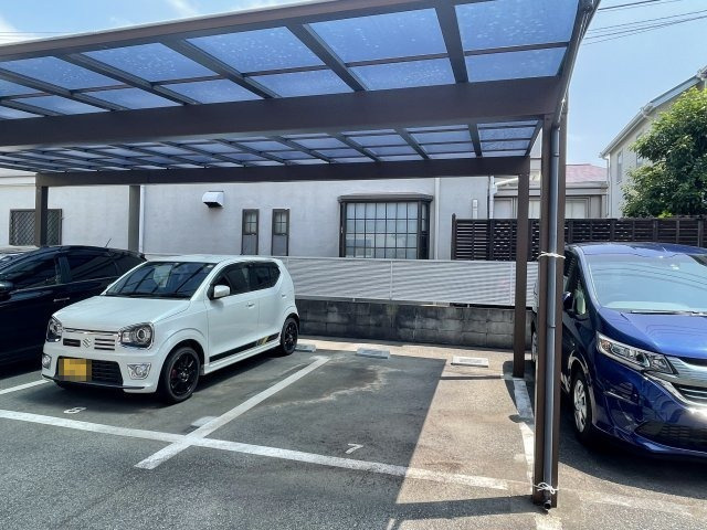 細谷駐車場88番地 屋根付き月極駐車場　の区画図