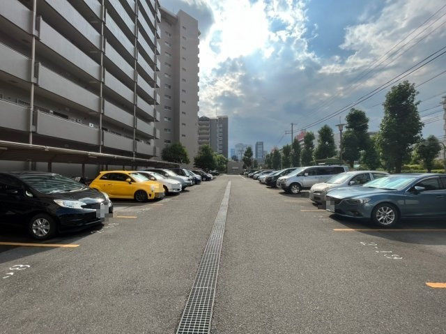 鴫野コーポ2号棟の駐車場|駐車場です。