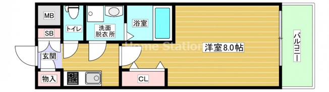 【間取り】 | レジデンス大阪福島フォルテ