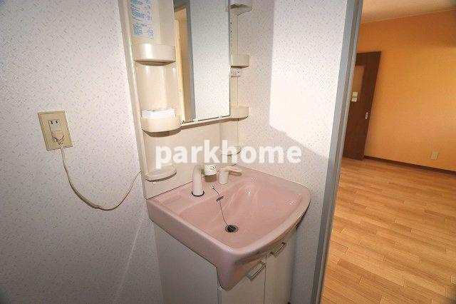 コスモ一宮Ⅱの独立洗面台|独立洗面台あり、毎朝おしゃれに忙しい女性の方におすすめです