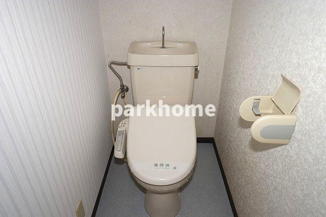 コスモ一宮Ⅱのトイレ|落ち着いた色調のトイレです