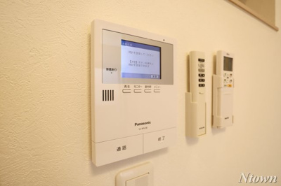 【セキュリティ】 | グランメゾン桜 | モニター付きインターホンです