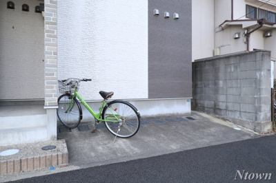 【その他共用部分】 | グランメゾン桜 | 駐輪場です