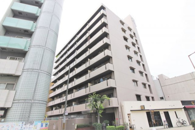 【外観】 | 朝日プラザ九条 | ■SRC造14階建、総戸数97戸の管理体制良好なマンション。公園や小学校も近い緑豊かな住宅地