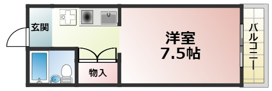 シャローム高井田の間取り