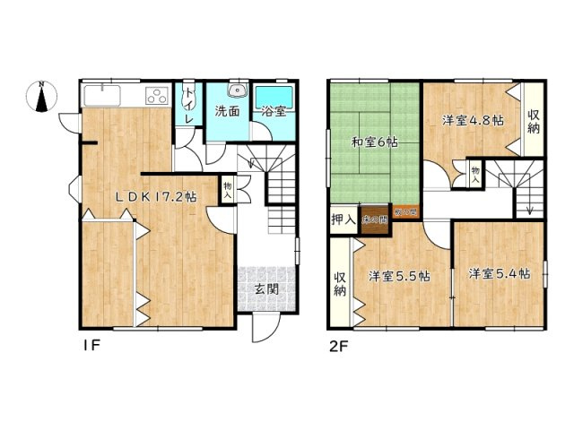 姫路市北新在家3丁目／中古戸建