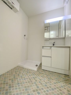 【洗面所】 | ヴィラージュ有家