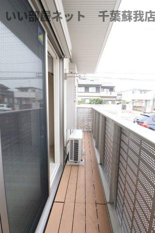 リオハイトのバルコニー|お洗濯にも便利なバルコニー付き