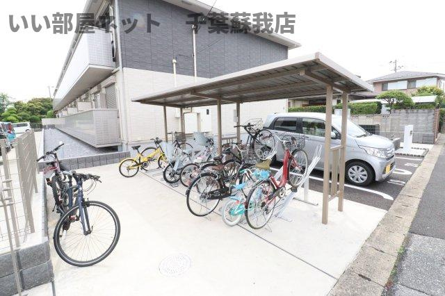 リオハイトのその他共用部分|駐輪場